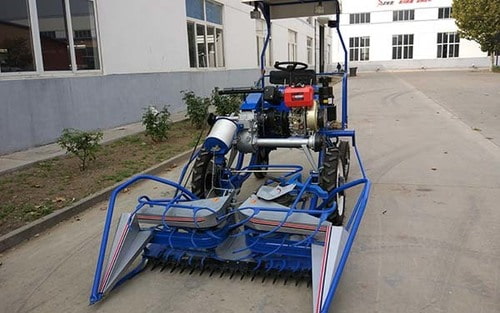 تصویر 2 از دروگر دو چرخ گندم چین با طراحی سبک و مناسب زمین های محدود